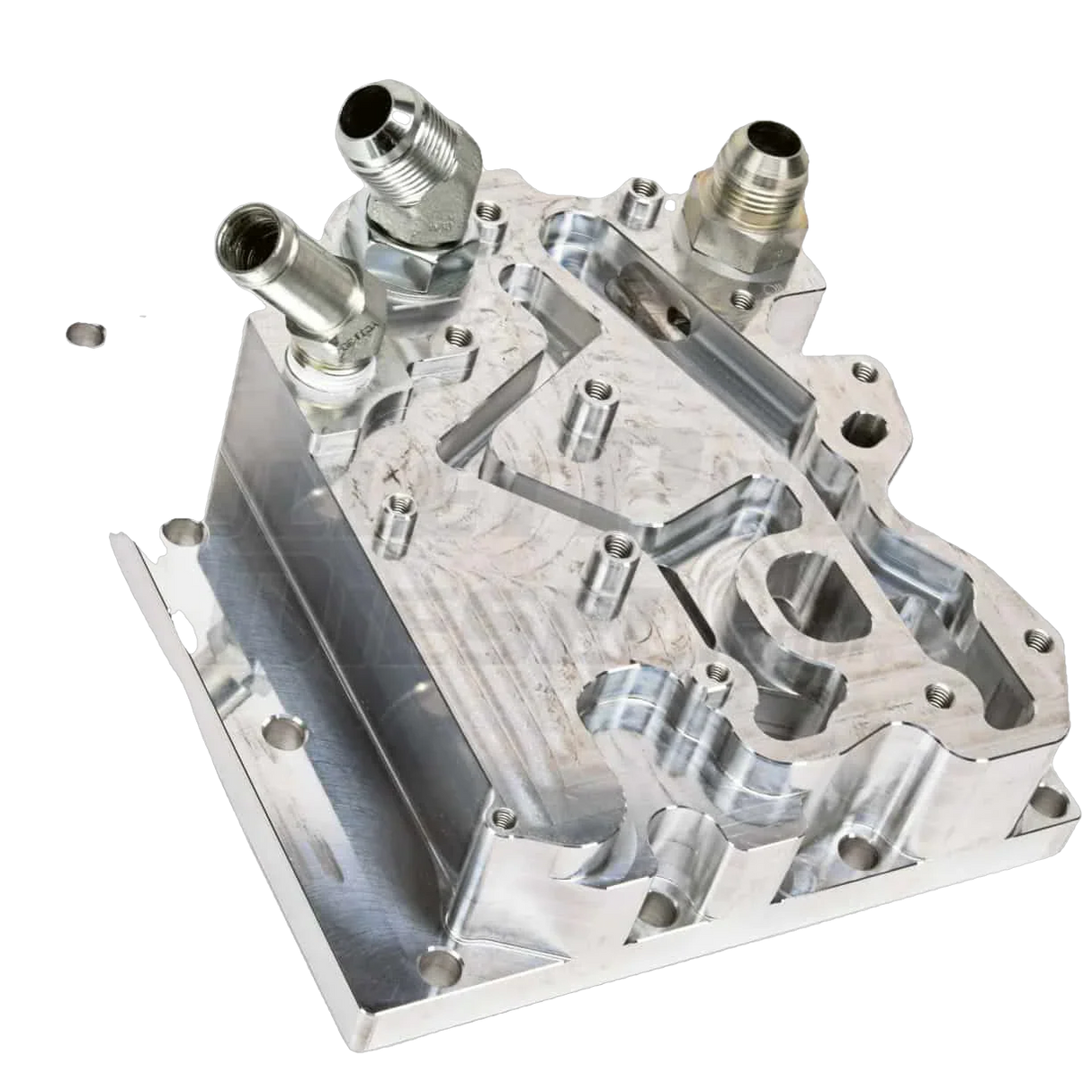 BPD Diesel OEM Oil Cooler Relocation kit - 6.0 Powerstroke (2003-2007)