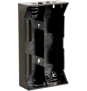 D Battery Holder, Holds 4 Batteries TekShack