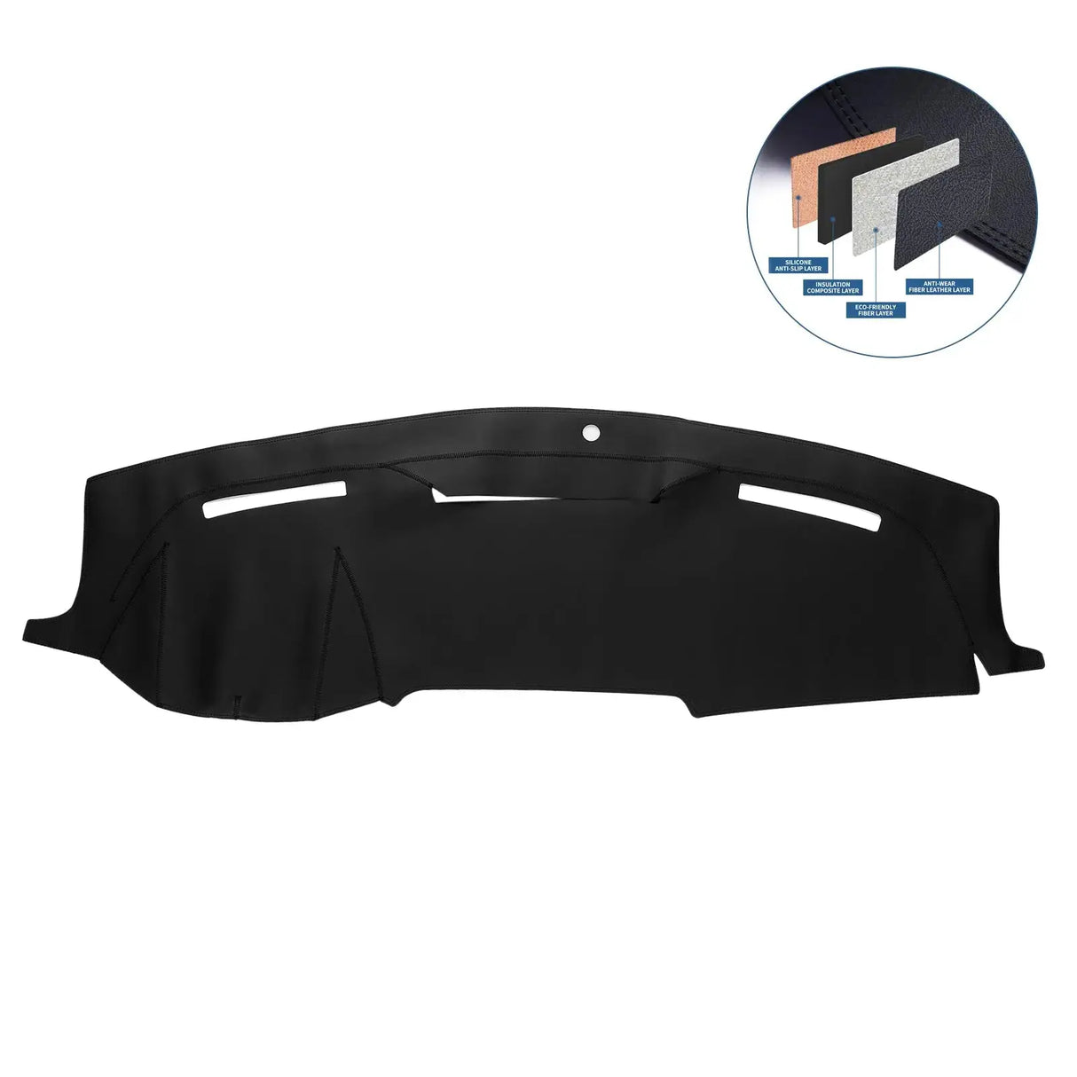Dash Cover Mat for 2010-2014 Dodge Ram 1500 2500 3500
