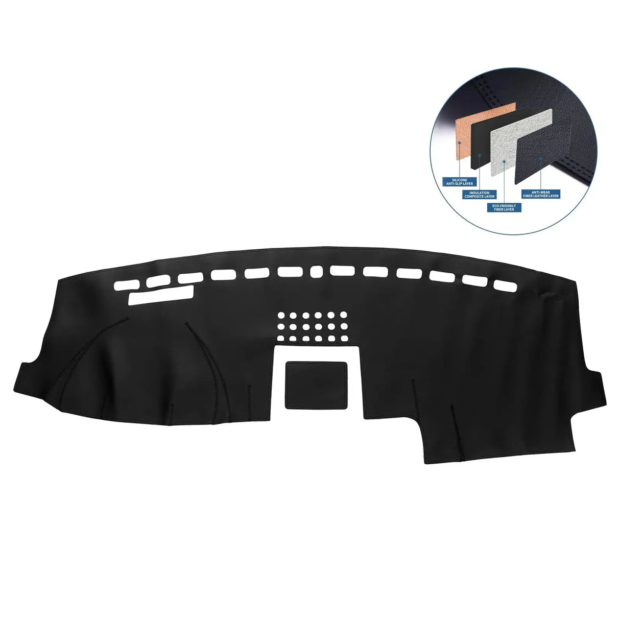 Dash Cover Mat for 2015-2018 Ford F150 Pickup Truck