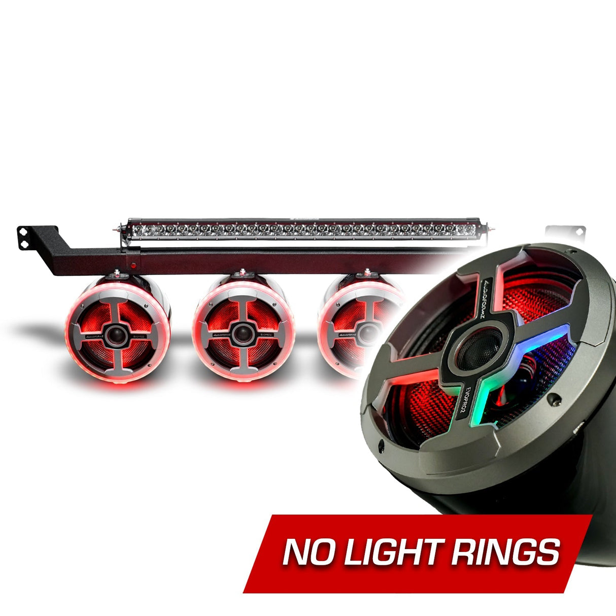 AudioFormz Can-Am Defender Tower Speaker Bar Can-Am