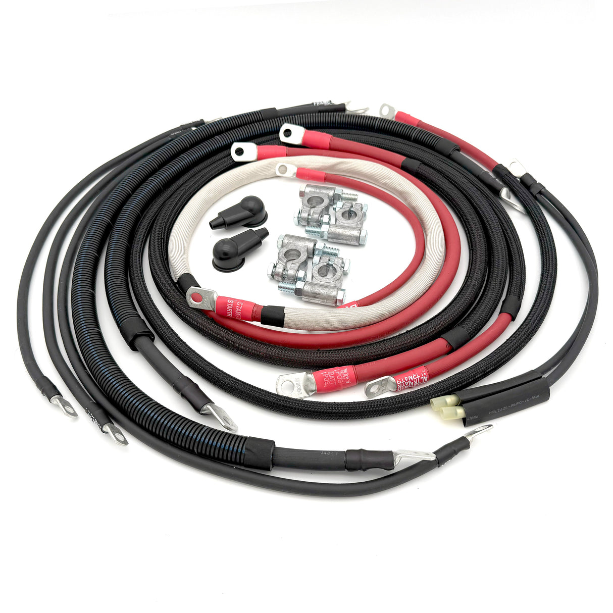 Dodge Cummins Diesel - 2nd Gen Battery Cable Kit (1994-2002) Big7Kits
