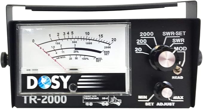 Dosy TR-2000 - Mobile 2000 Watt Power & SWR Meter DOSY