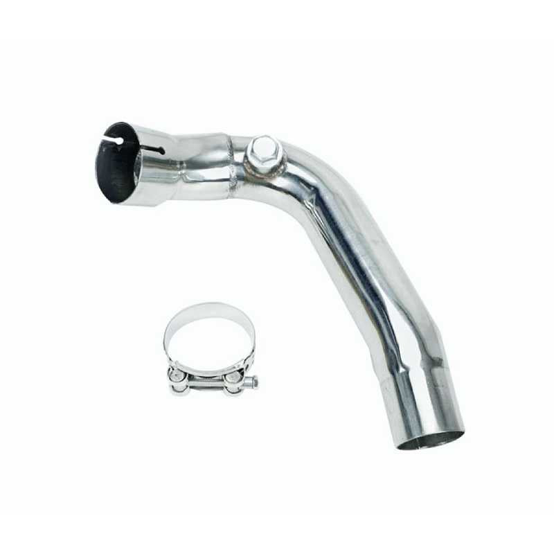 Downpipe Exhaust Mid Pipe for 2007-2020 Honda Motorcycle CBR600RR Eliminator Race