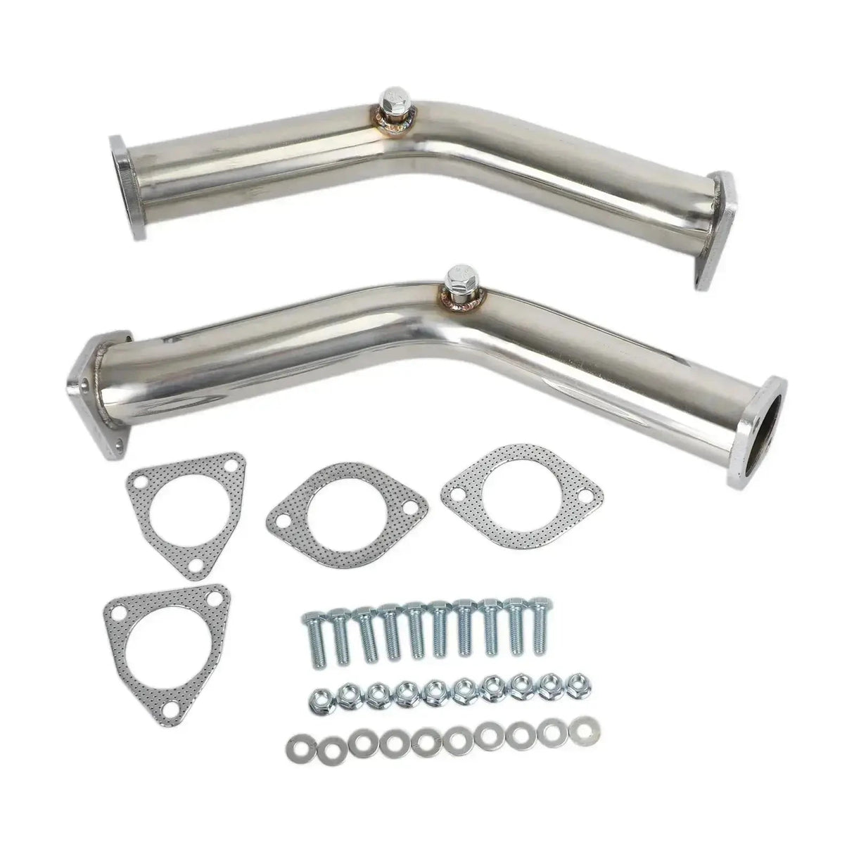 Downpipe Exhaust/Test Pipes Infiniti G35 With Gaskets And Bolts Flashark