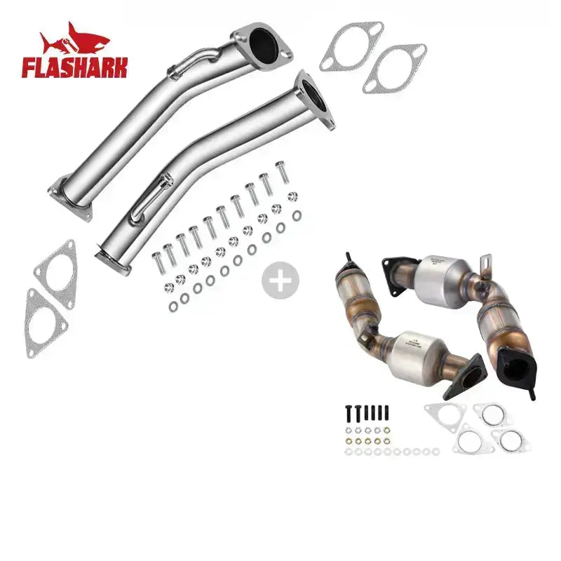 Downpipe Exhaust/Test Pipes for 2008-2018 Nissan 370z Flashark