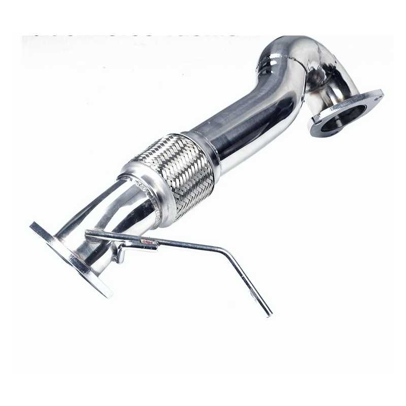 High Flow 3-Inch Downpipe Exhaust for 1999-2006 Audi S3 & TT 1.8T Turbo Flashark
