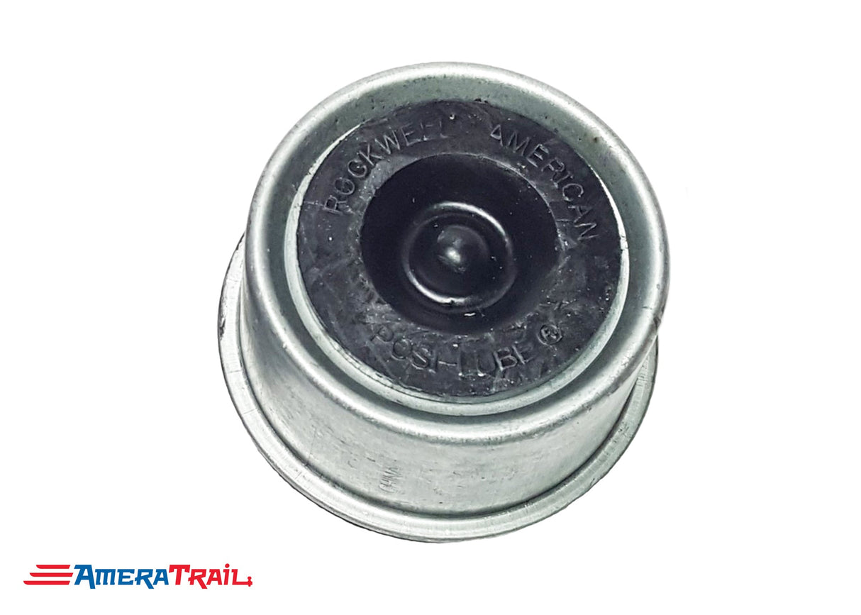 Drive in Dust Cap w/ Removable Rubber Plug, 1.986" OD, Standard 5 Lug 3.5K