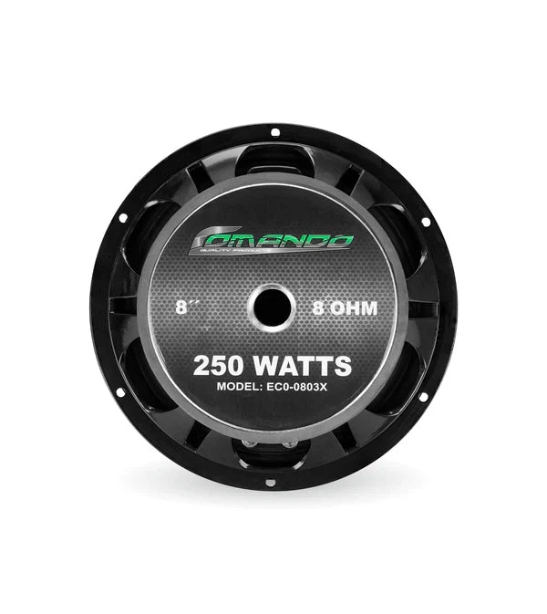 ECO-0803X | 8'' 250W MAX. | COIL 8 Ohms COMANDO