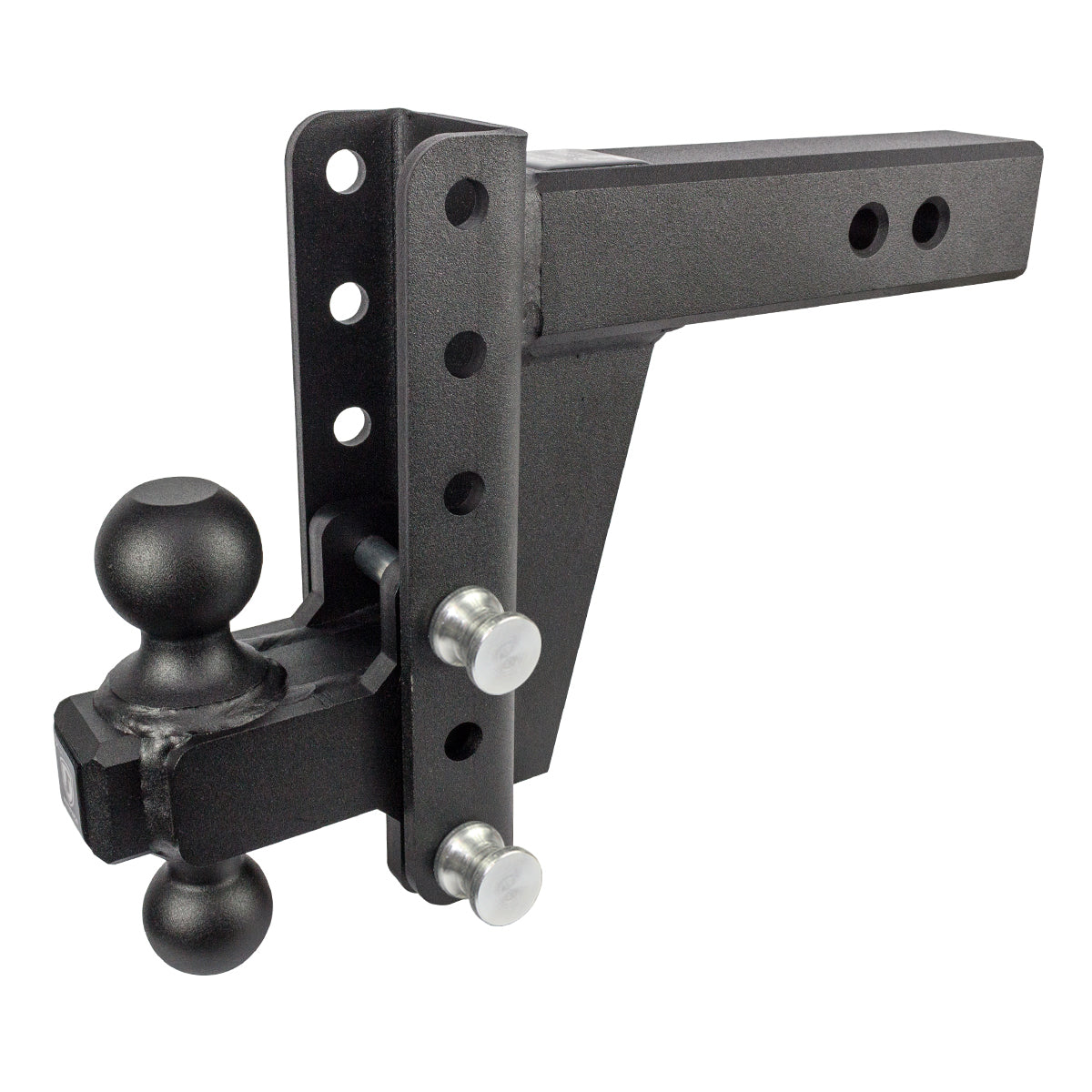 Bulletproof Extreme Duty 6” Drop/Rise Trailer Hitch 2.5" Box Steel Shank