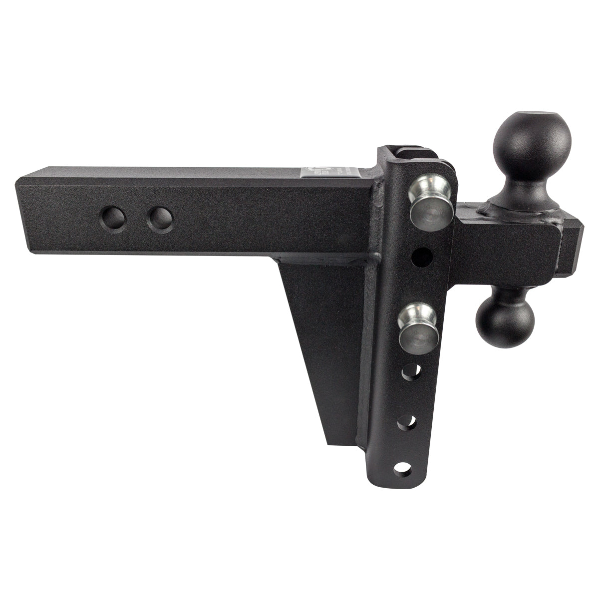 Bulletproof Extreme Duty 6” Drop/Rise Trailer Hitch 2.5" Box Steel Shank
