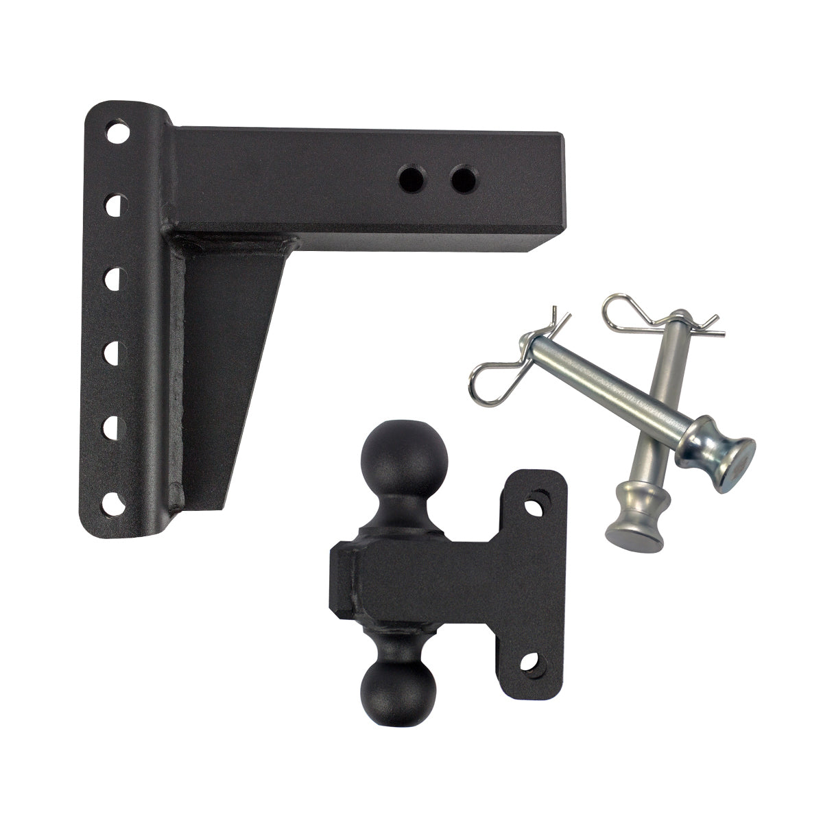 Bulletproof Extreme Duty 6” Drop/Rise Trailer Hitch 3" Box Steel Shank