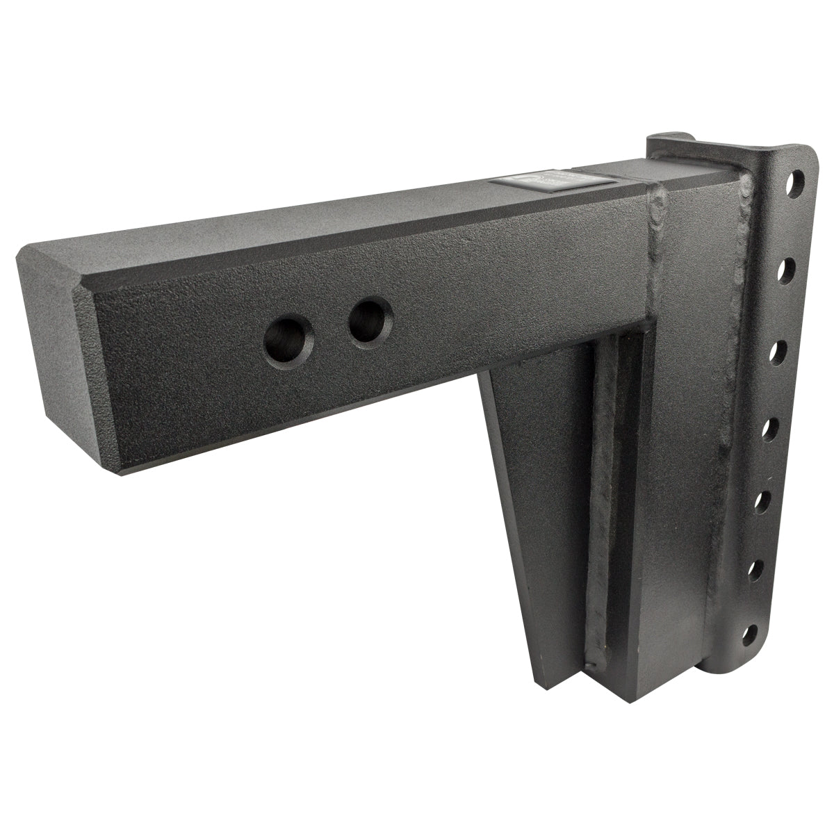 Bulletproof Extreme Duty 8” Drop/Rise Trailer Hitch 3" Box Steel Shank