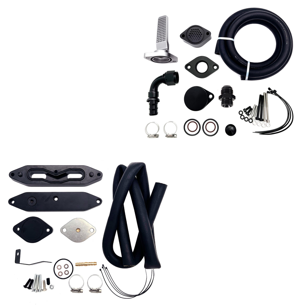 TruckTok 2011-2023 6.7L Ford Powerstroke CCV Reroute Ventilation EGR Delete Kit TruckTok