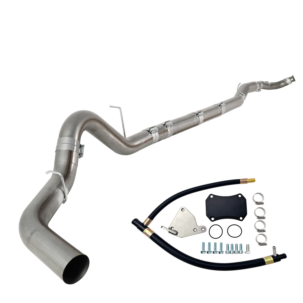 TruckTok 2011-2016 6.6L Duramax LML 4"/5" DP-Back DPF/EGR Delete kit TruckTok