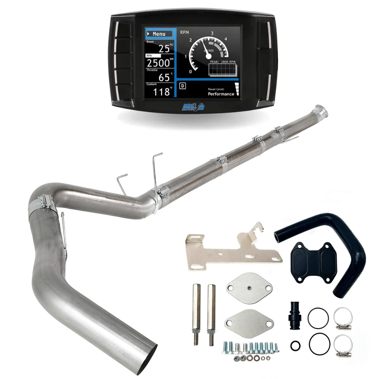Trucktok 2019-2021 6.7L Ram 4"/5" DPF/EGR/DEF Delete All-in-one kit TruckTok