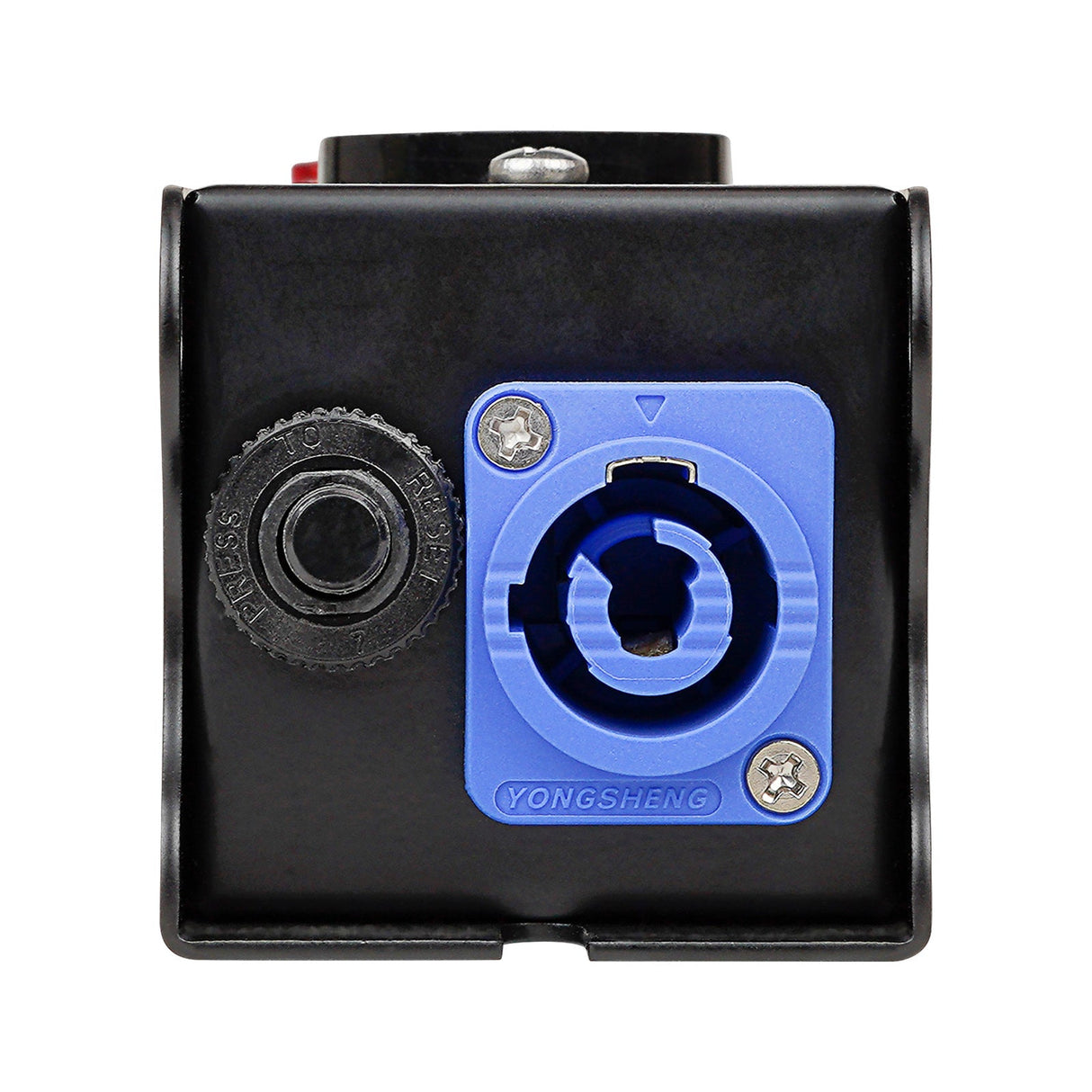 DJ Utility Power Block with 4 Surge-Protected AC Power Sockets (EX-PRO-X4BOX) Audiopipe