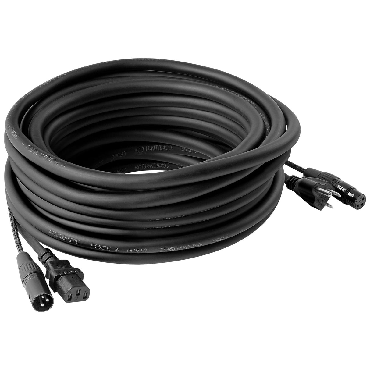 49Ft AC Power & XLR/Microphone Cable (EX-PROX-SIM-15) Audiopipe
