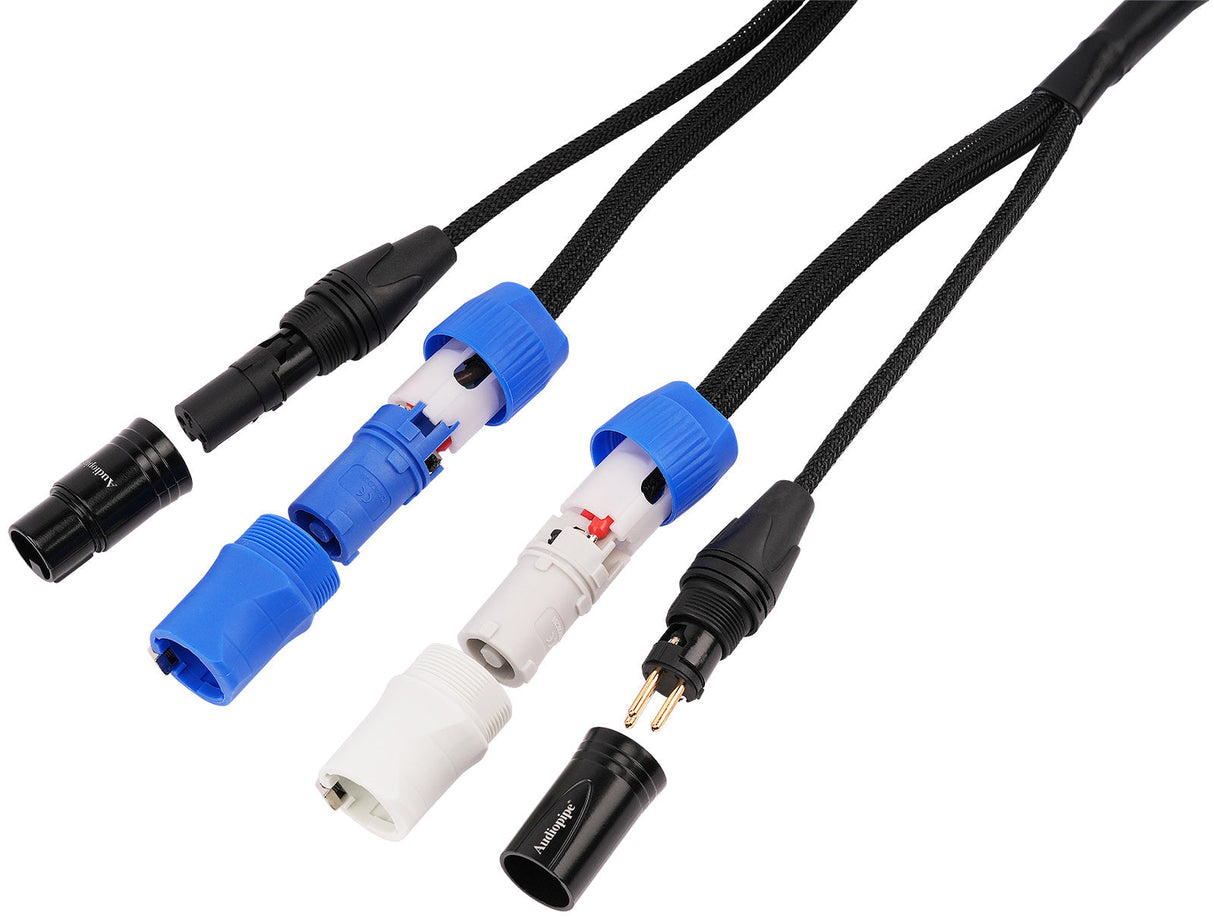 6Ft DMX Extension Cable with Power and XLR Connectors (EX-PWC-DMX-6) Audiopipe
