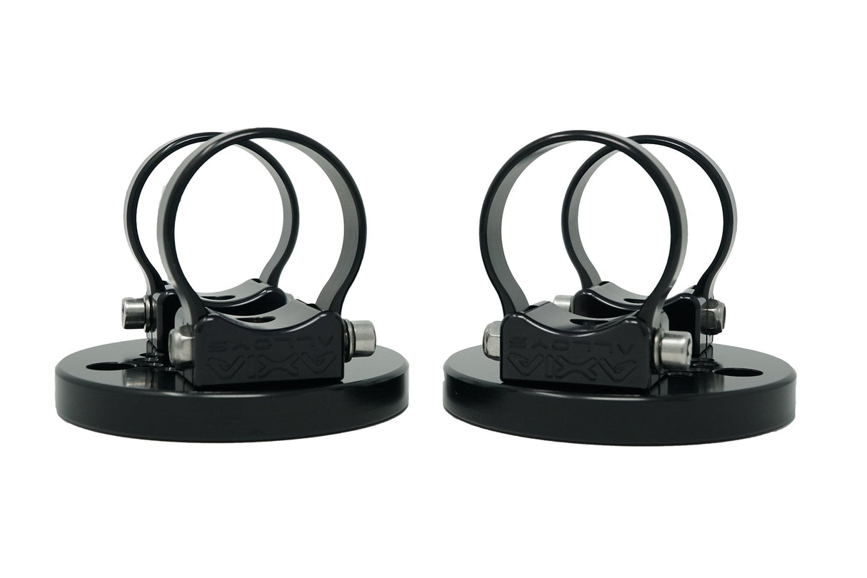 1.75" Kicker KMTC9 Custom Mounts (Pair) | UTVS-TC9-CLAMP-175 UTV Stereo