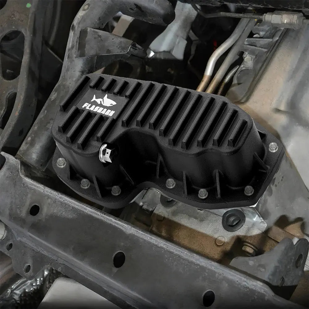 Aluminum Engine Oil Pan 3.6L for 2011-2024 Jeep Grand Cherokee &Dodge Durango丨 2012-2018 RAM 1500 Flashark