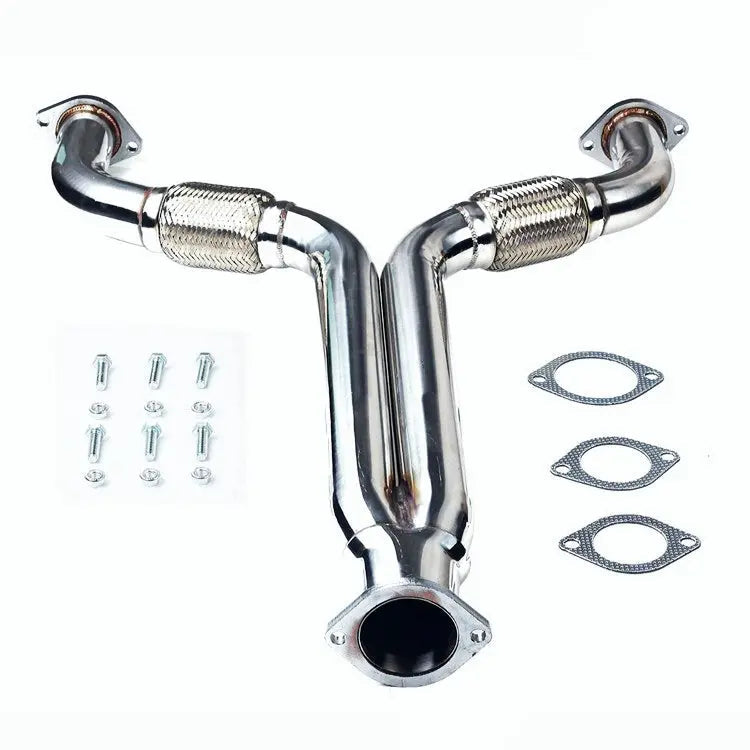 Y Pipe Downpipe Exhaust/Test Pipes for 2003-2009 Nissan 350Z 3.5L 2005, 2007 Infiniti G35