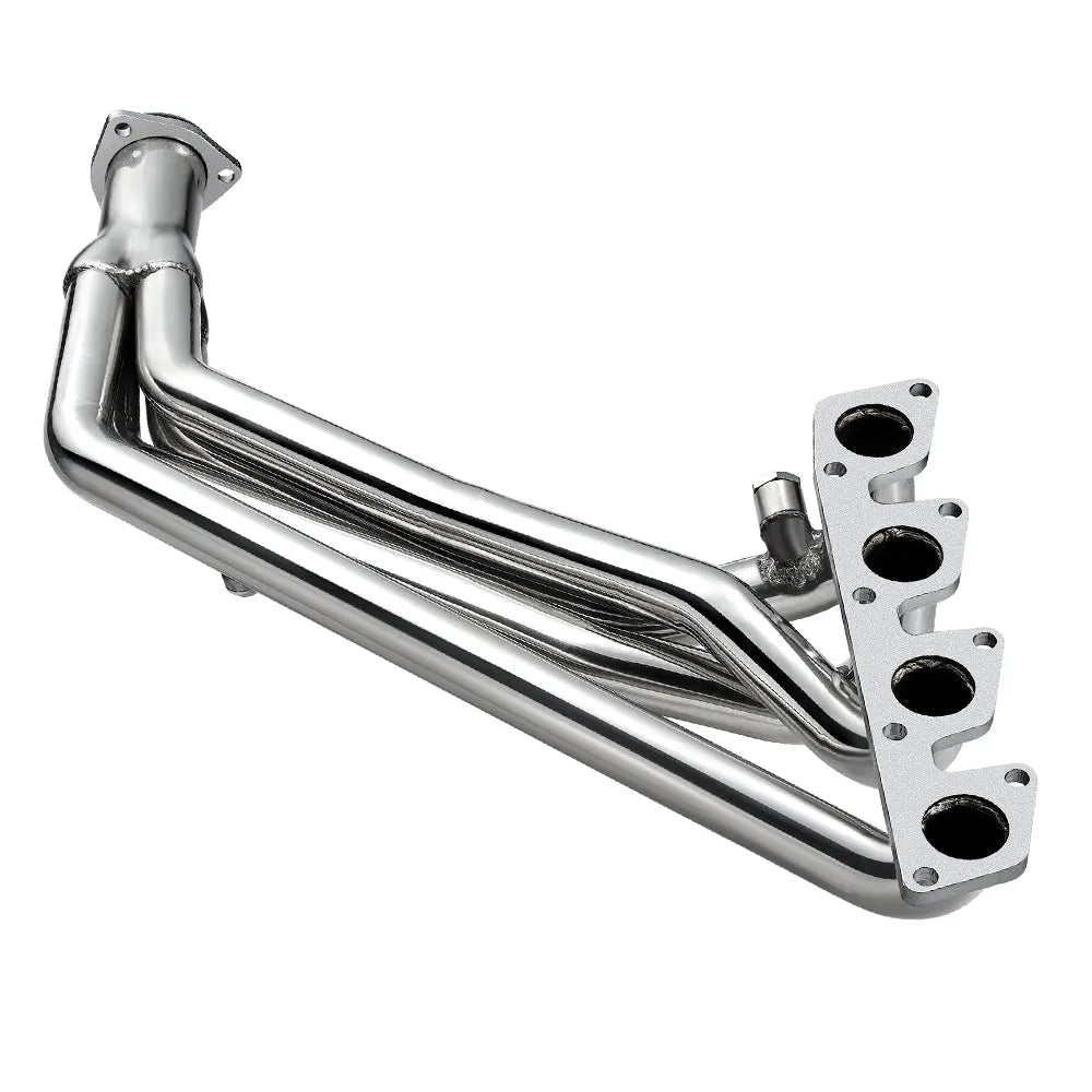 High-Flow Exhaust Header & Downpipe for 1991-1994 Nissan 240SX 2.4L S13 KA24DE Flashark
