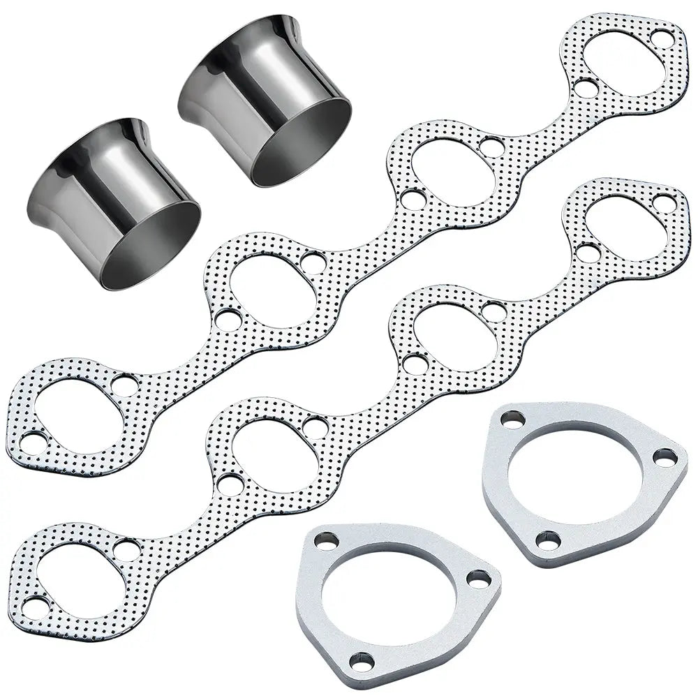 Exhaust Header for 1964-1978 Ford SBF 260/289/302 V8 Stainless Hugger Flashark