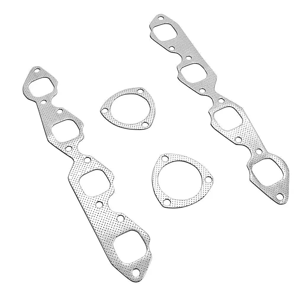 Exhaust Header for 1965-1972 Chevrolet/Chevy Camaro, Nova, Bel Air, Biscayne, Impala 396/402/427/454 - Short Tube Flashark