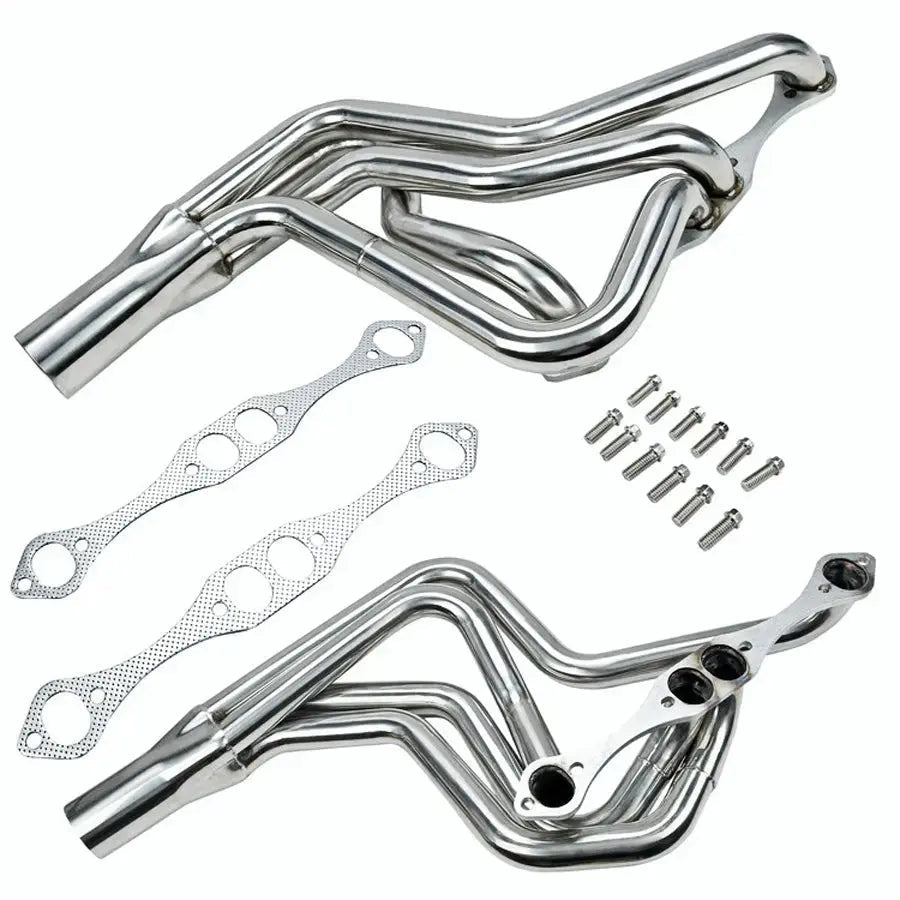 Exhaust Headers | Fits 1972-1987 Chevy Malibu/Monte Carlo丨Pontiac Grand Prix丨Olds Cutlass丨Buick Regal Flashark