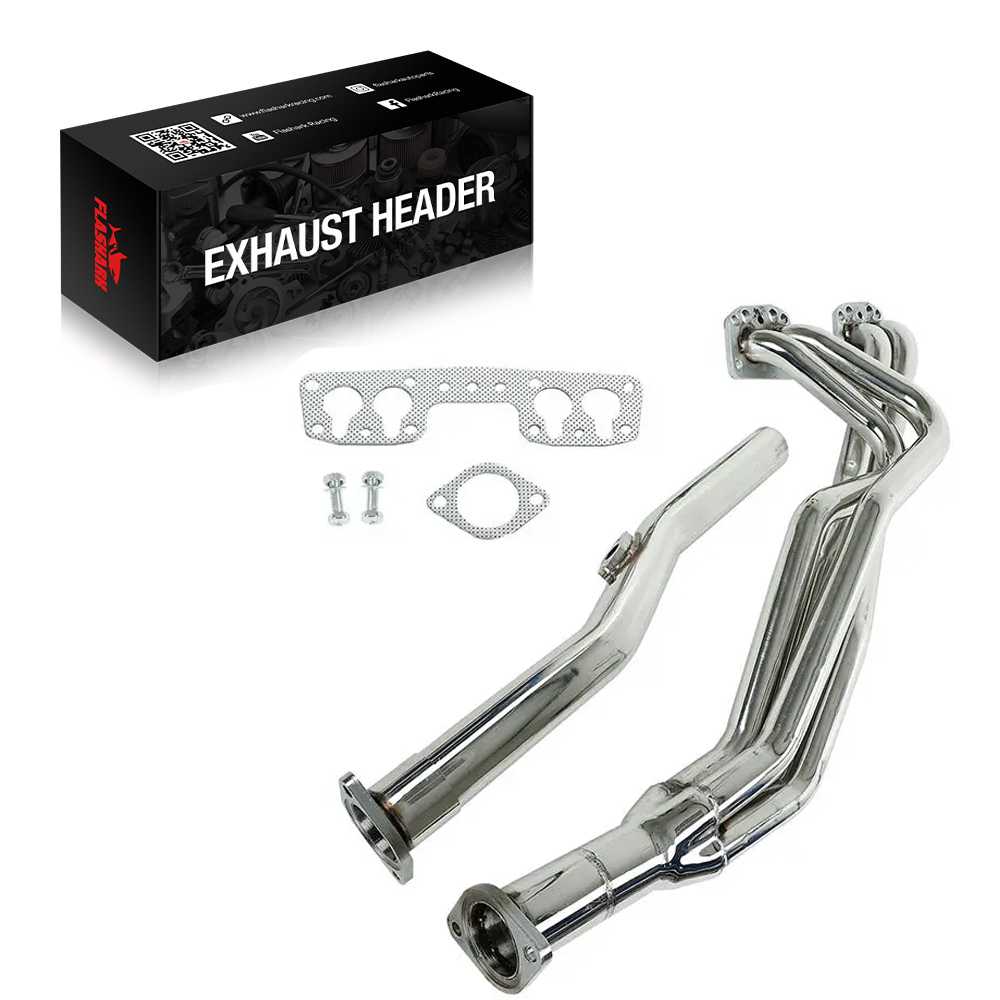 Exhaust Header for 1975-1983 Toyota Celica Pickup Hilux 2.2L 4WD Flashark