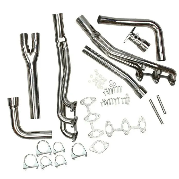 Exhaust Headers for 1988-1995 Toyota 3rd Gen 4Runner & Pickup 3.0L 3VZ-E V6 Flashark