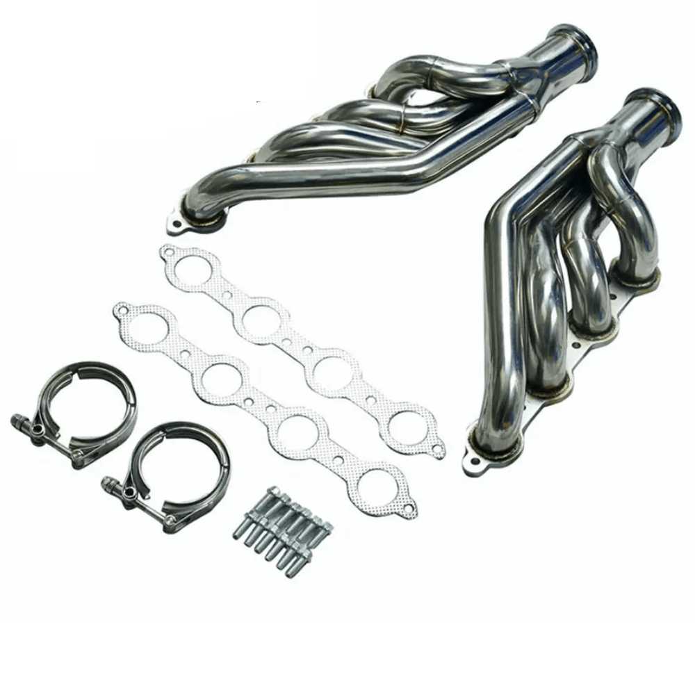 Exhaust Header for 2004-2013 Cadillac CTS for Small Block Chevrolet V8 Flashark