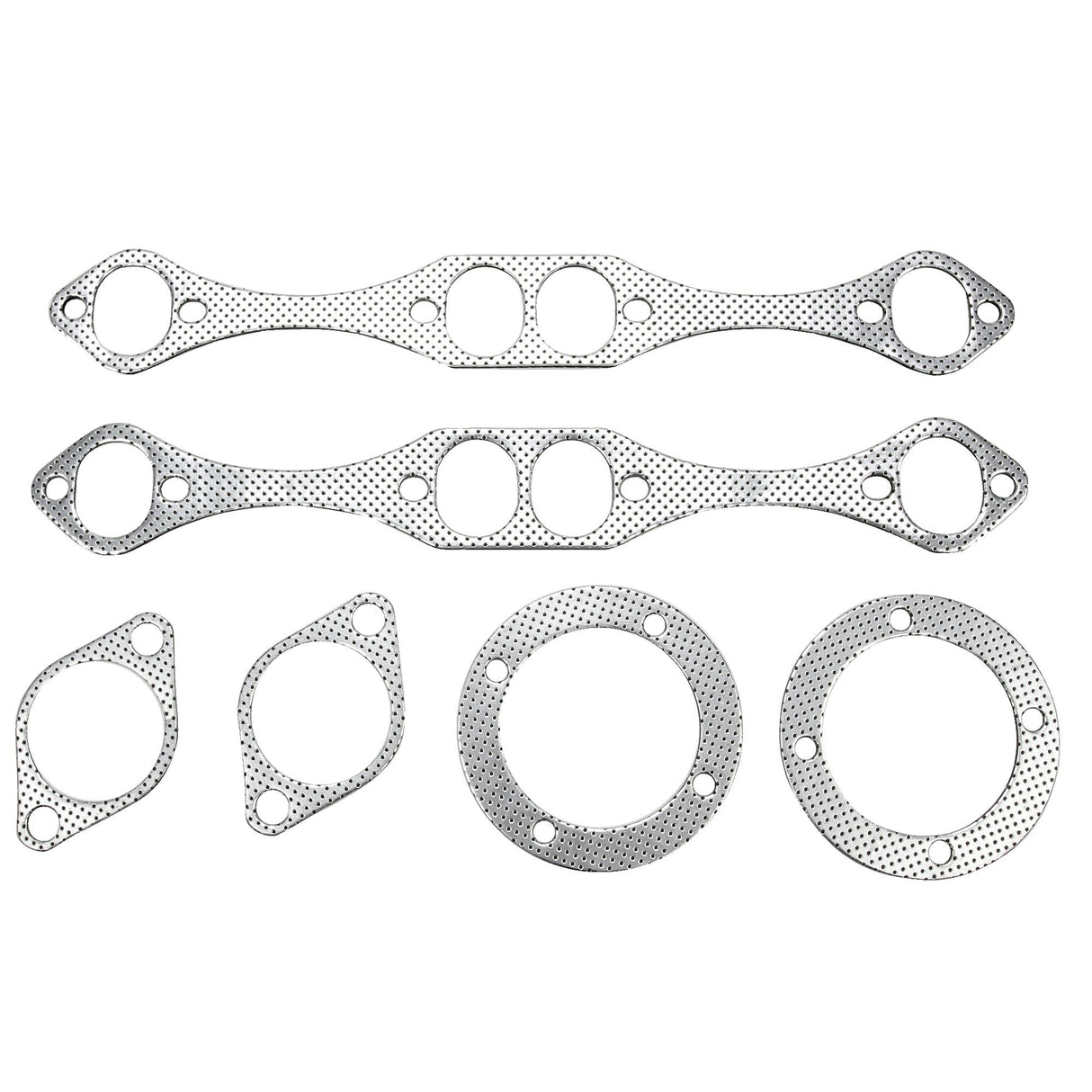 Exhaust Header for 1965-1974 Chevrolet Camaro Chevelle Malibu Nova El Camino Impala丨SBC 265-400 C.I. V8丨Standard/Vortec/ZZ-4 D-port Heads (NOT LT-1)