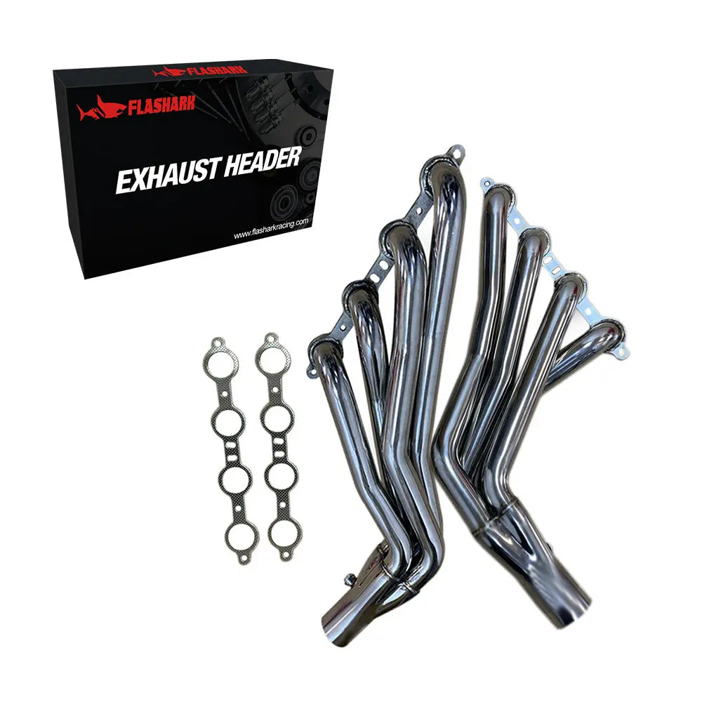 Long Tube Headers For 1960-1988 Chevy C10 LS Swap 4.8L 5.3L 5.7L 6.0L 6.2L Flashark