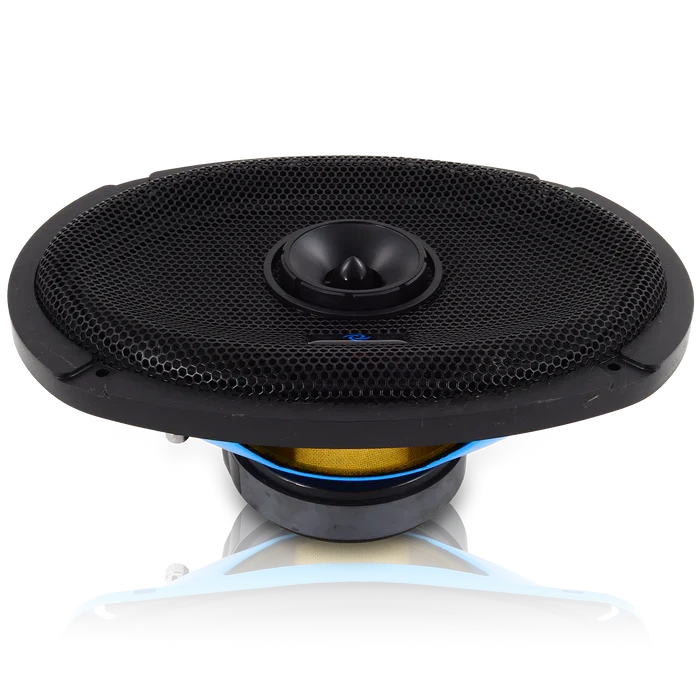 Galeforce F1-69 6x9" 100W RMS Marine Midrange Speakers w/ Bullet Tweeter (Pair) Galeforce Audio