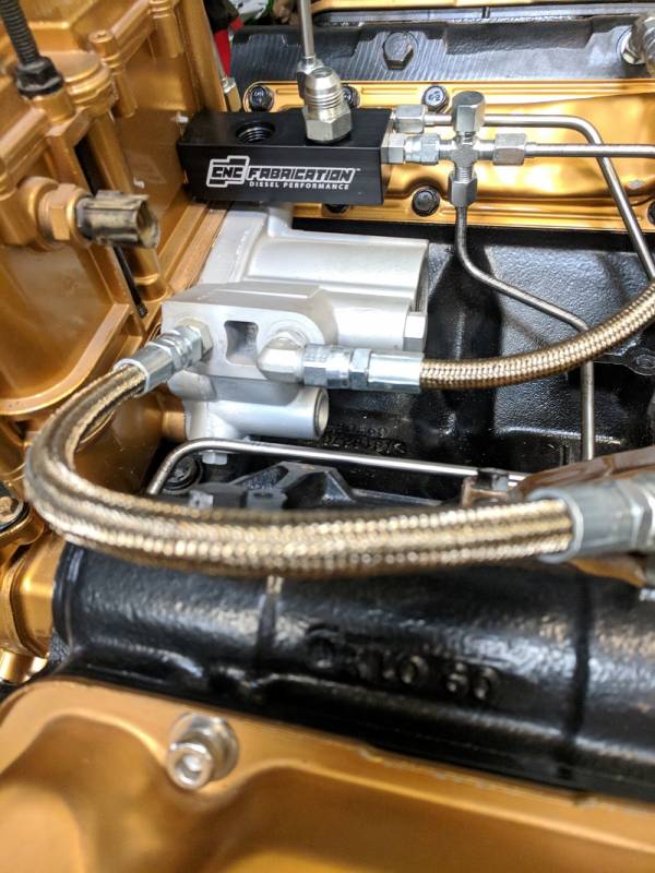 CNC Fabrication Fuel Bowl Delete Manifold - 1999-2003 Ford F-Series CNCFAB