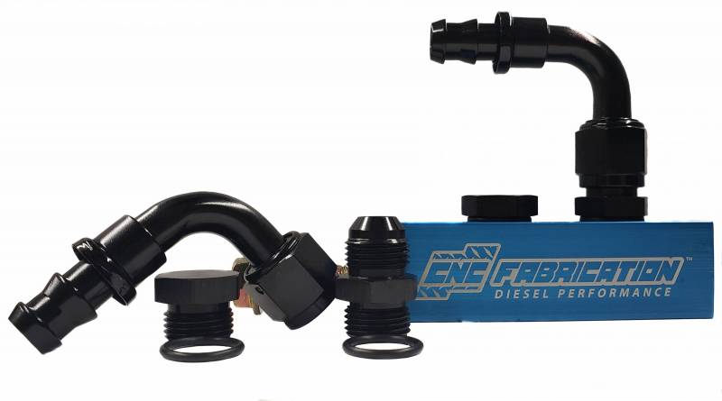 CNC Fabrication Fuel Bowl Delete Manifold - 1999-2003 Ford F-Series CNCFAB