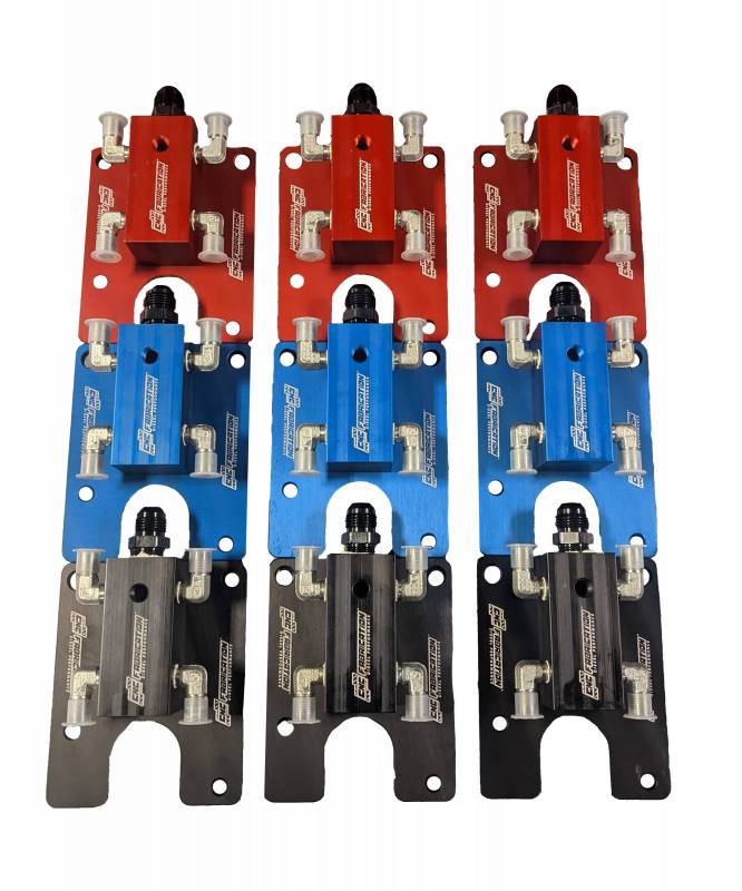 CNC Fabrication Valley Mount Fuel Line Kit - 1994-2003 Ford F-Series CNCFAB
