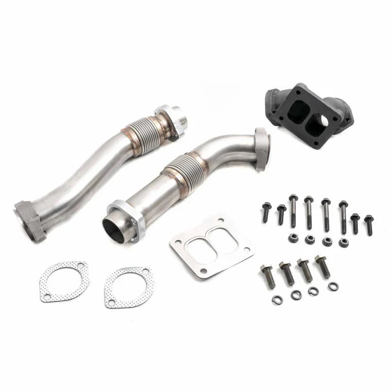 Complete Performance Stainless Steel Up-Pipe Kit with Collector, 1994-1997 Ford F-Series Complete Performance