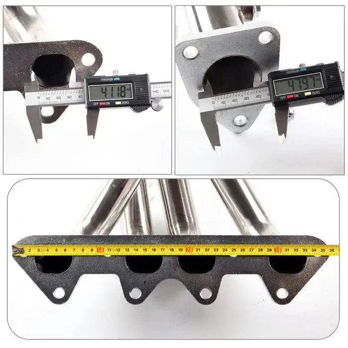 Exhaust Header for 1998-2002 Honda Accord EX/ LX CG1/ CG2 4Cyl 4-2-1 2.3L F23A1/F23A4/ F23A5 Flashark