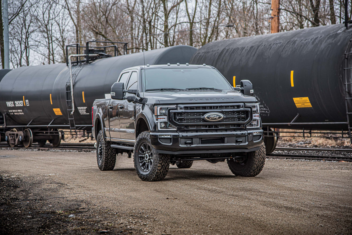 5 Inch Lift Kit w/ 4-Link | FOX 2.5 Performance Elite Coil-Over Conversion | Ford F250/F350 Super Duty (20-22) 4WD | Diesel BDS Suspension