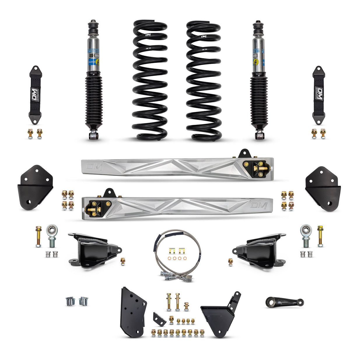 Desolate Motorsports F-250/F-350 2WD 4" Lift (BOLT ON) Front Only - 1992-1997 Ford F-Series Desolate Motorsports