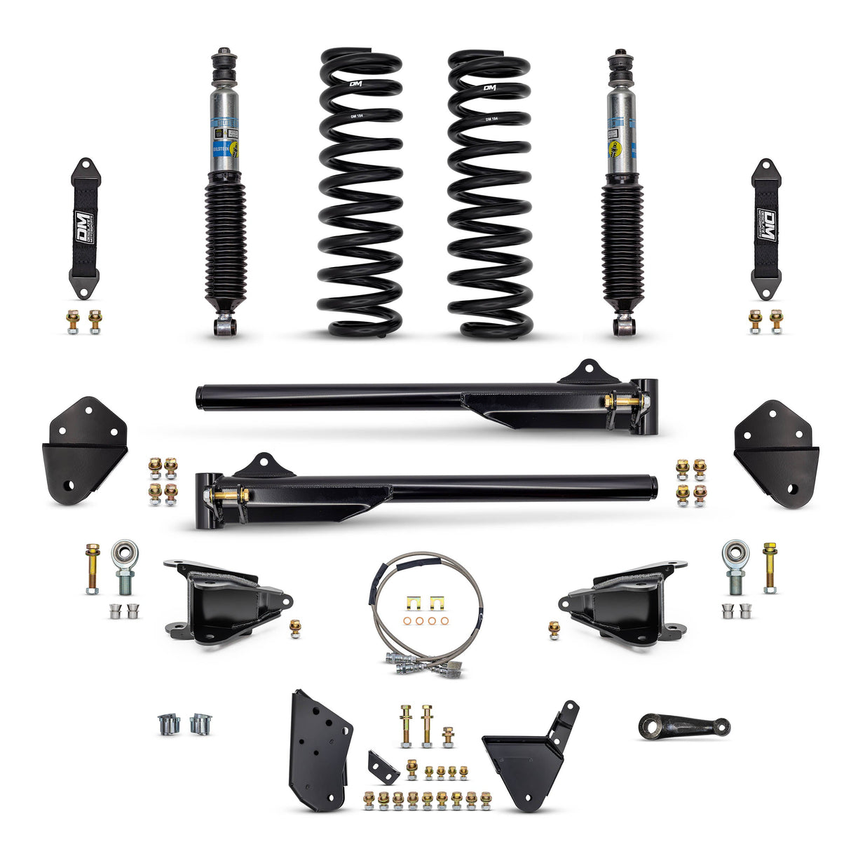 Desolate Motorsports F-250/F-350 2WD 4" Lift (BOLT ON) Front Only - 1992-1997 Ford F-Series Desolate Motorsports