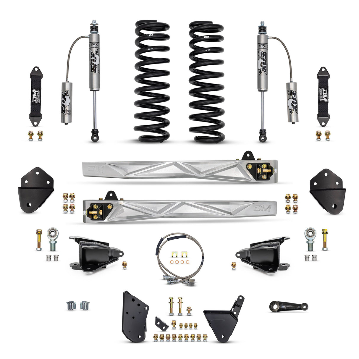 Desolate Motorsports F-250/F-350 2WD 4" Lift (BOLT ON) Front Only - 1992-1997 Ford F-Series Desolate Motorsports