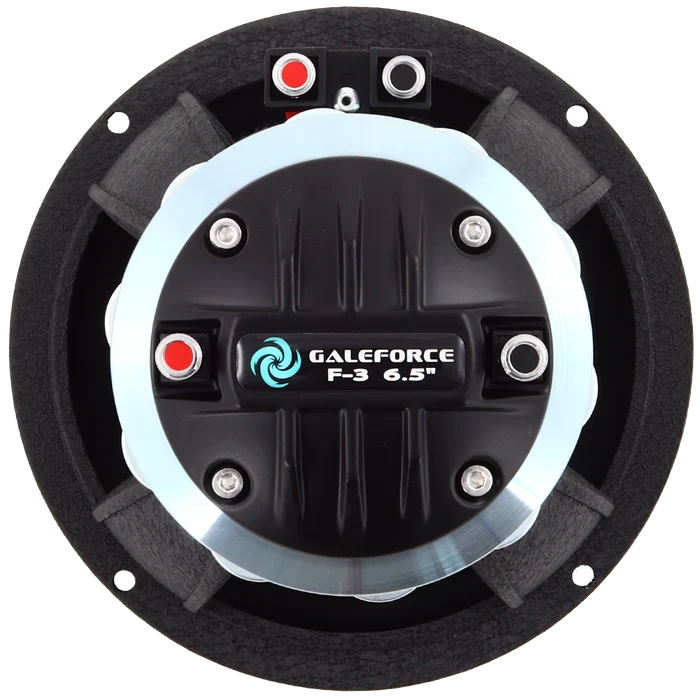 Galeforce F3-65 6.5" 400W RMS Marine Midrange Speakers with Built-in Horn (Single) Galeforce Audio