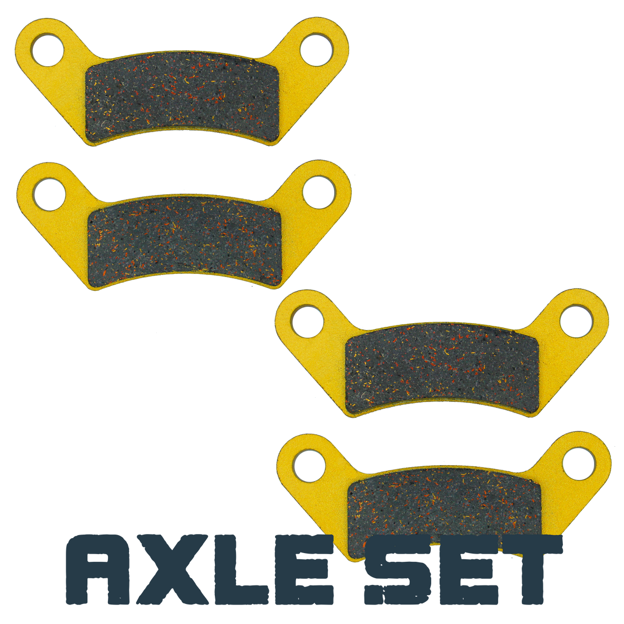 Cushman Hauler, Refesher, Shuttle, Titan XD 2009-2025 Ceramic Brake Pad Set Traild