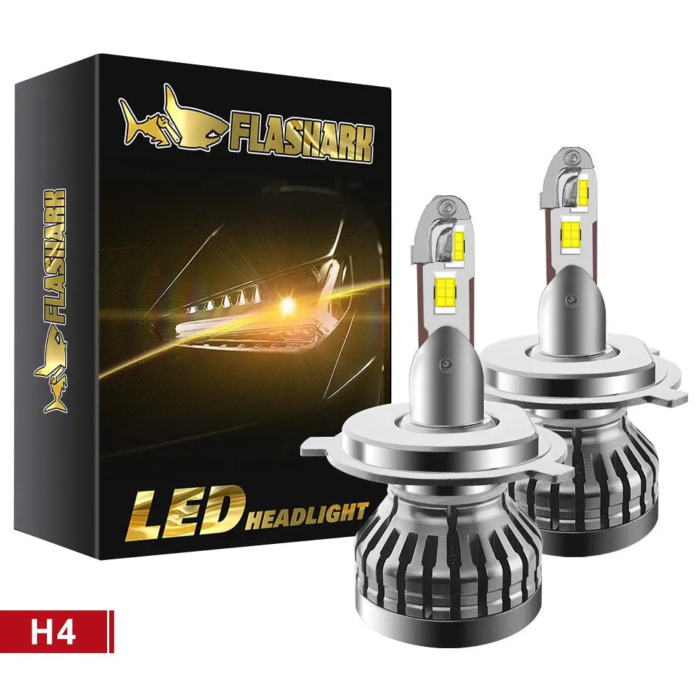 9005/HB3 H4 H7 H11 H13 LED Headlight Bulbs 80W 6400LM 6000K 2 Bulbs