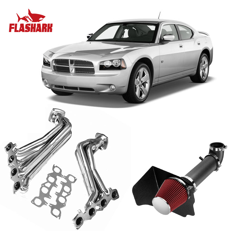 Long Tube Headers for 2005-2011 Dodge Challenger/Charger/Magnum & Chrysler 300C/300S 5.7L/6.1L Hemi V8