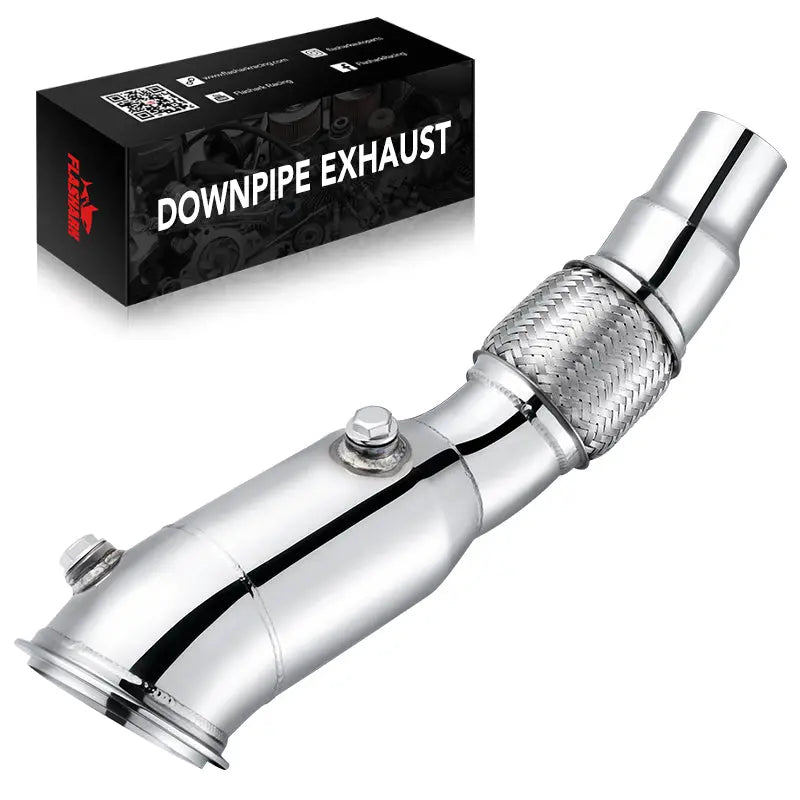 Flashark Downpipe Exhaust for 2011–2017 BMW 528i N20 (F10)